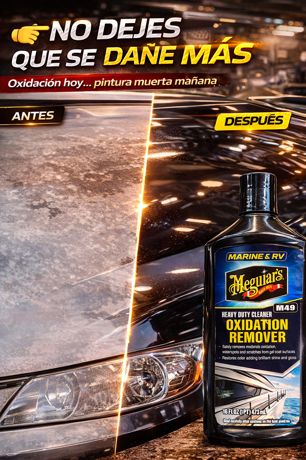 Meguiar’s M49 – Heavy Duty Cleaner Oxidation