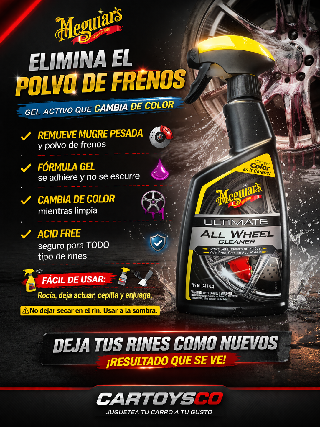 Meguiar’s Ultimate All Wheel Cleaner