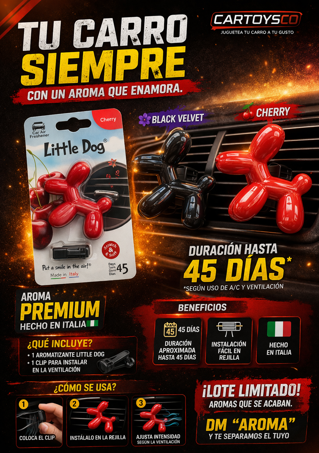 Little Dog – Aromatizante para carro