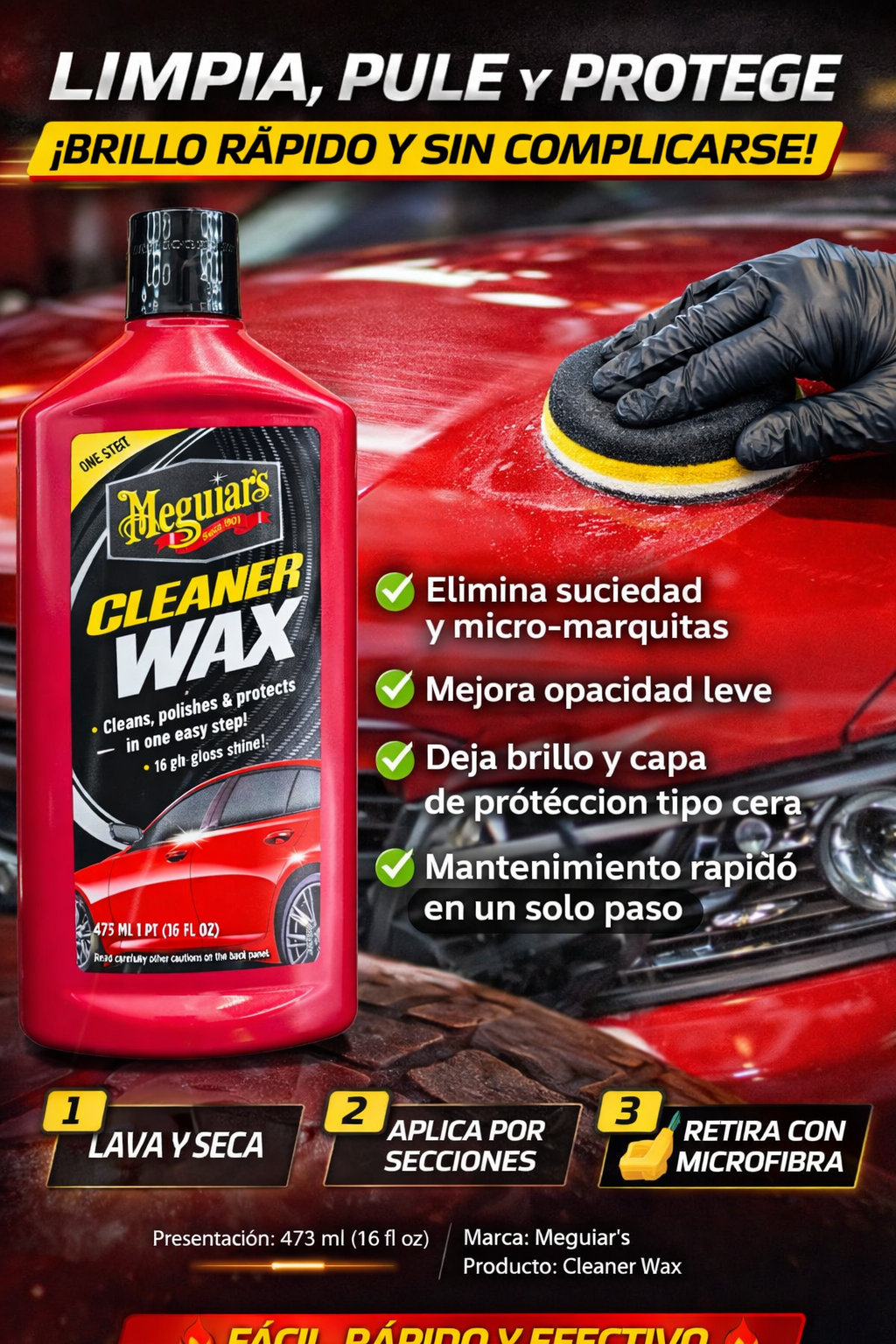 Meguiar’s Cleaner Wax