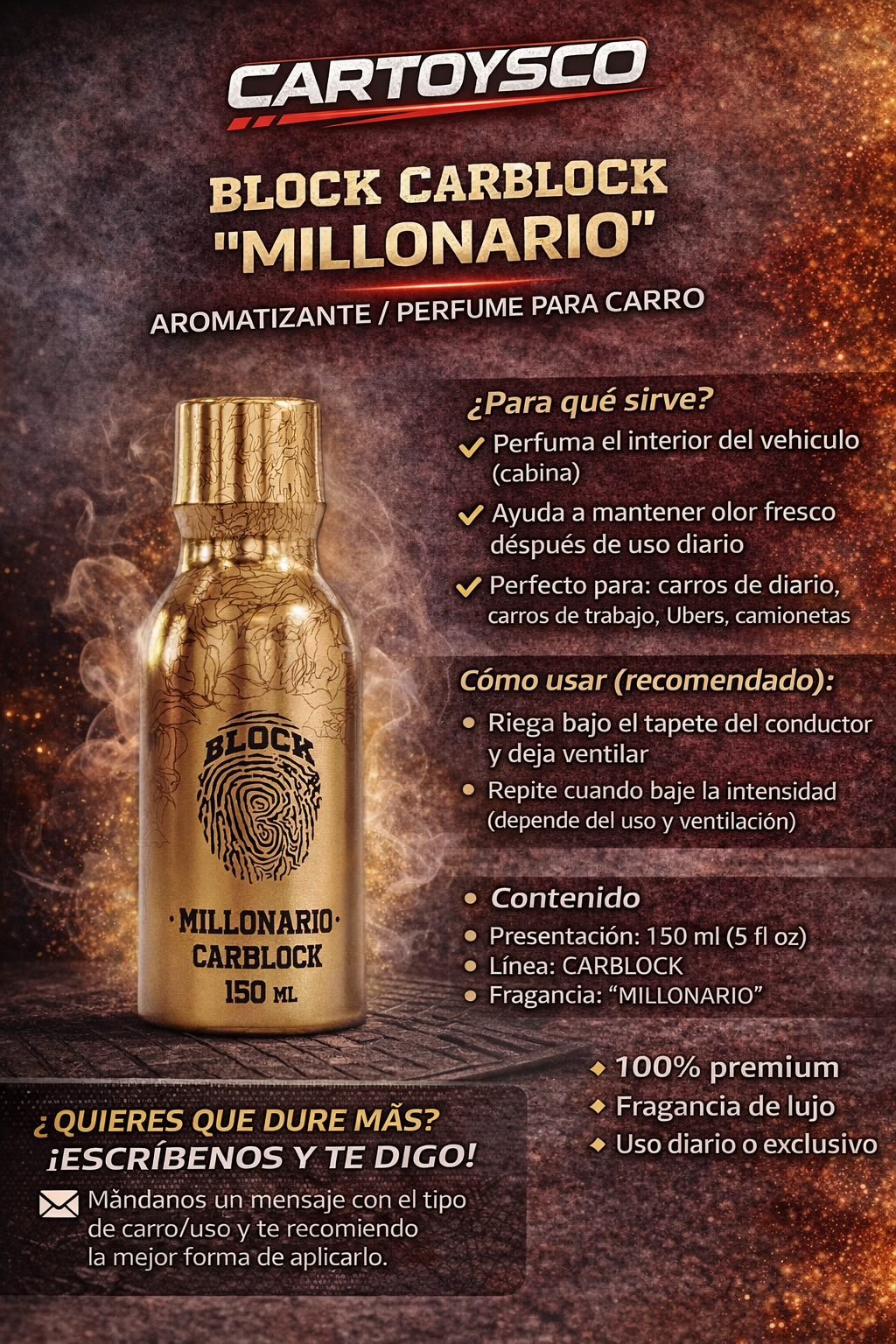 CARBLOCK PERFUME