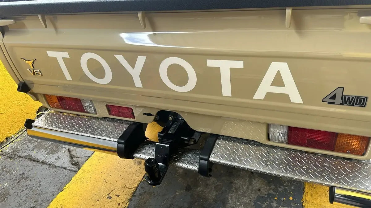 Tiro De Arrastre Toyota Land Cruiser Macho