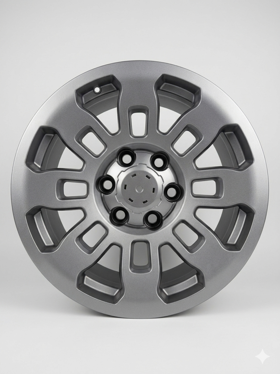 Rin Toyota Heritage 17x9 gris mate claro