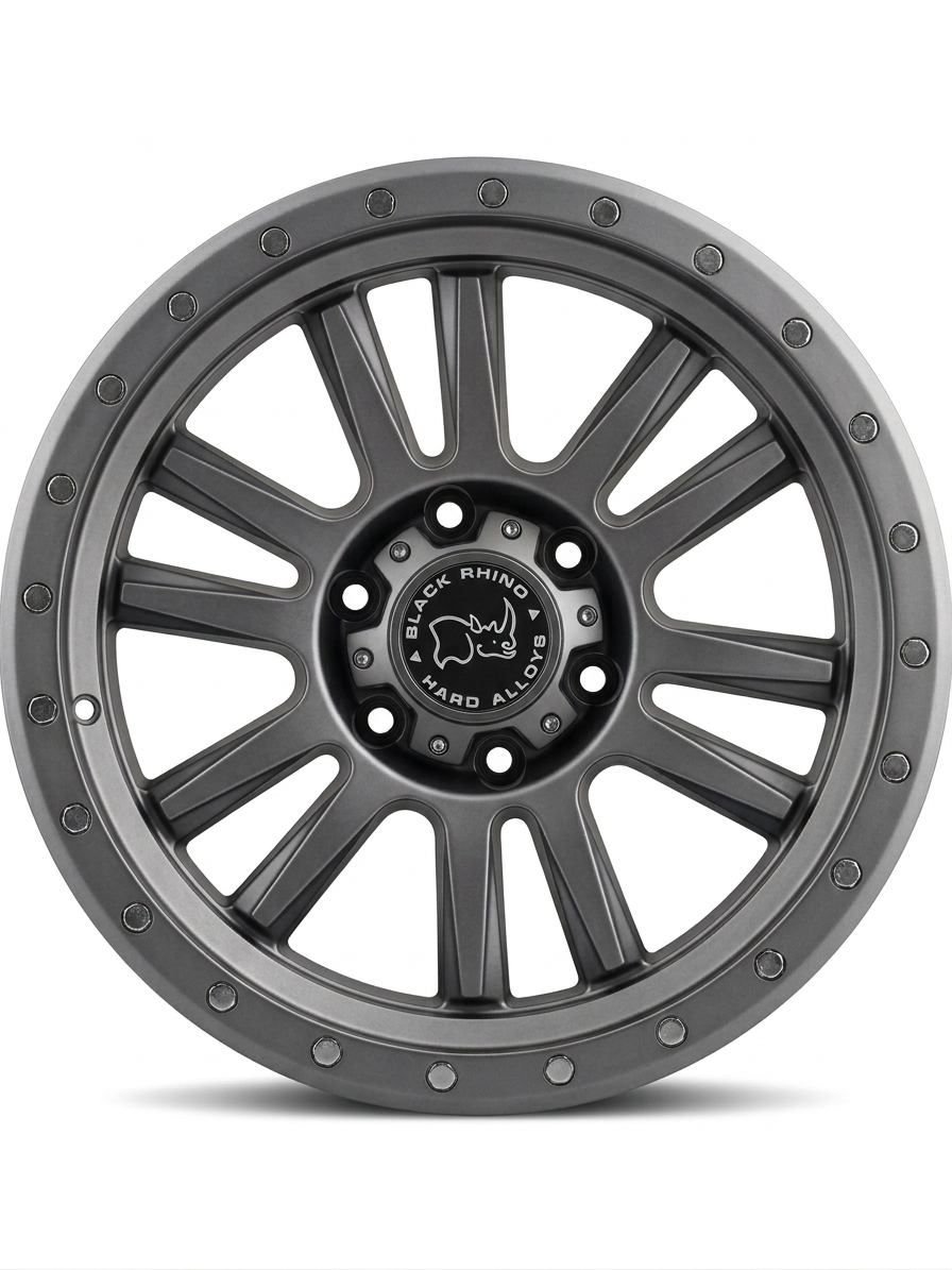 Rin Black Rhino 17x9.0 Negro Mate