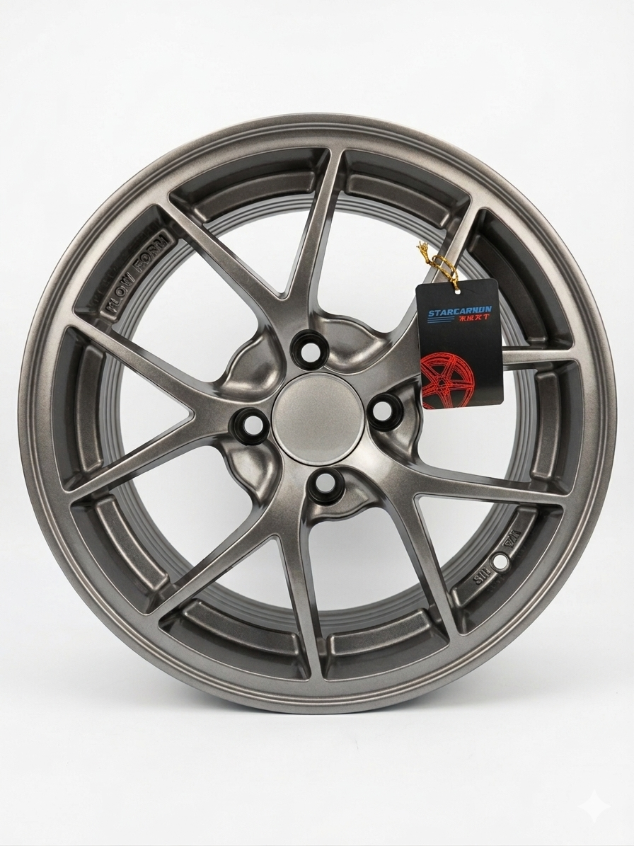 Rin Streetline 15x6.5 Gris Grafito