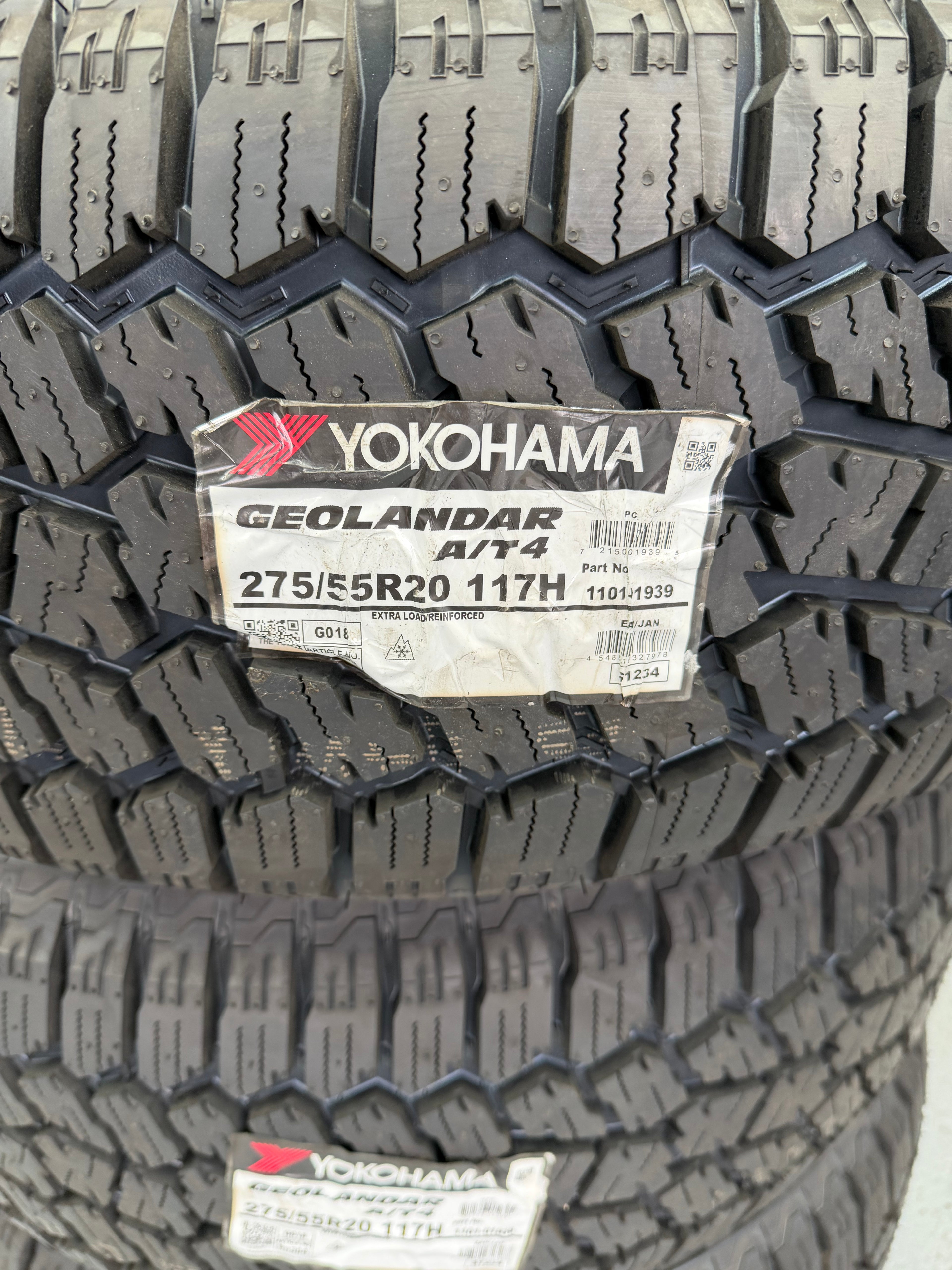 Yokohama Geolandar 275/55R20