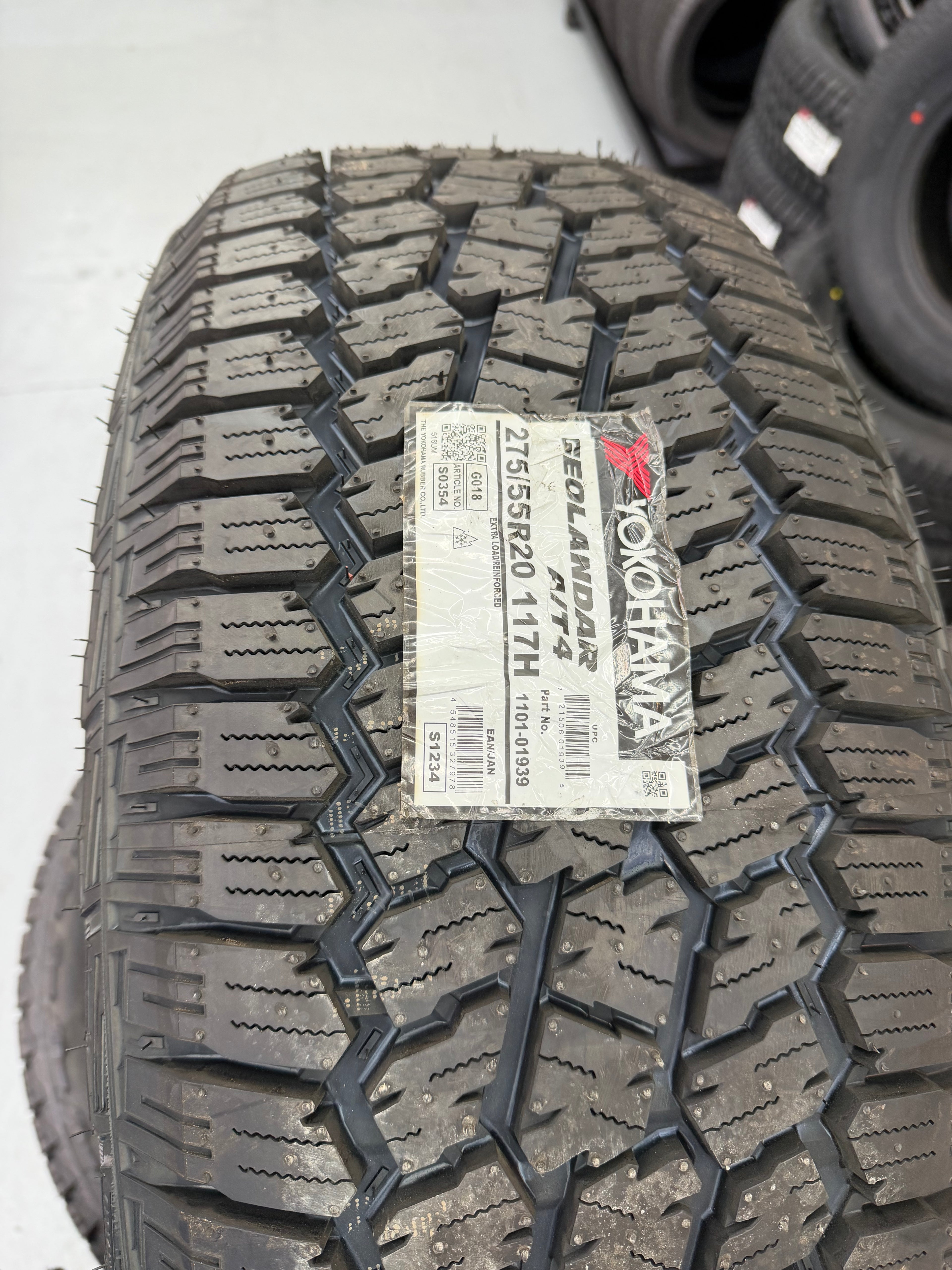 Yokohama Geolandar 275/55R20