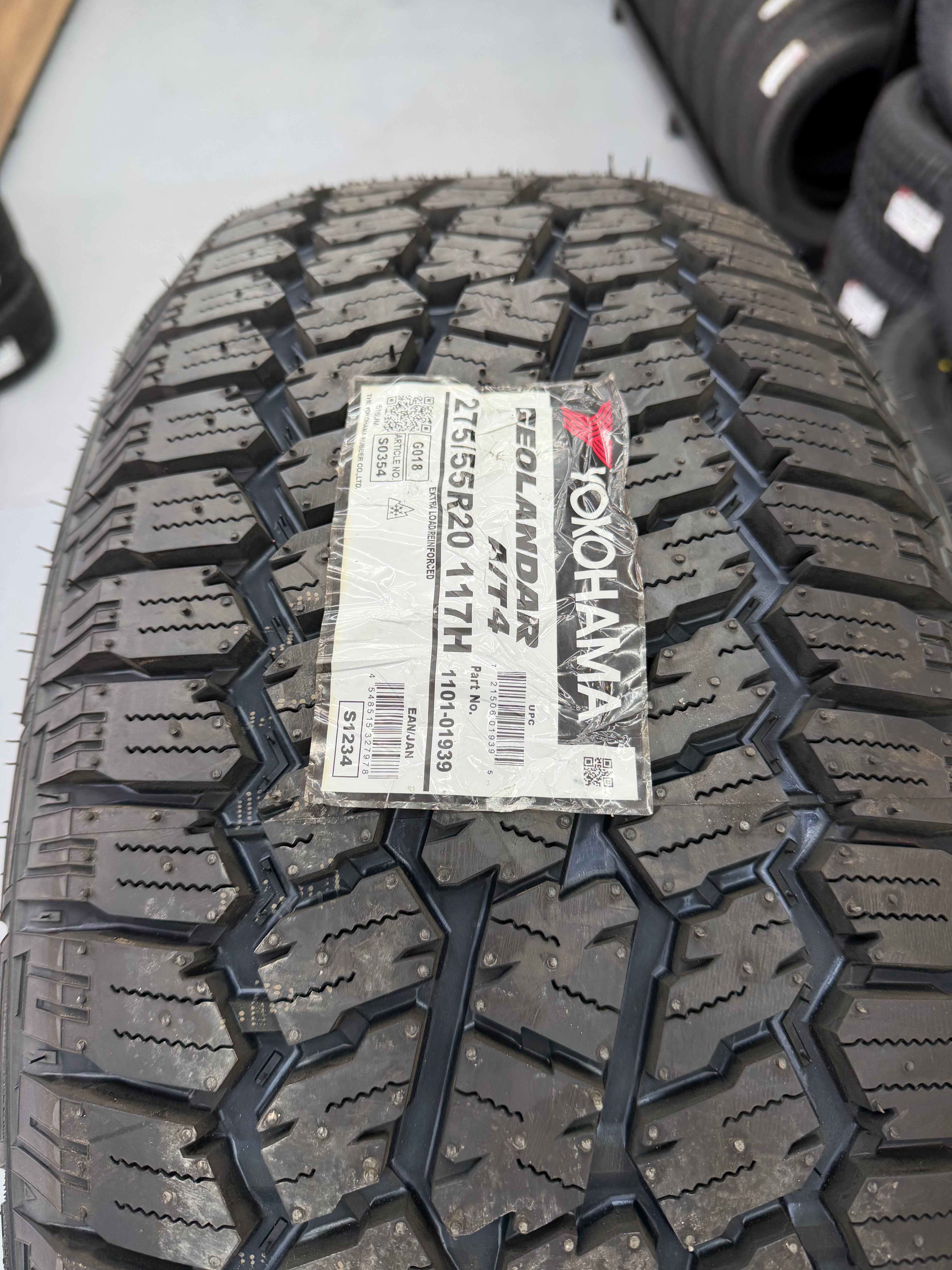 Yokohama Geolandar 275/55R20