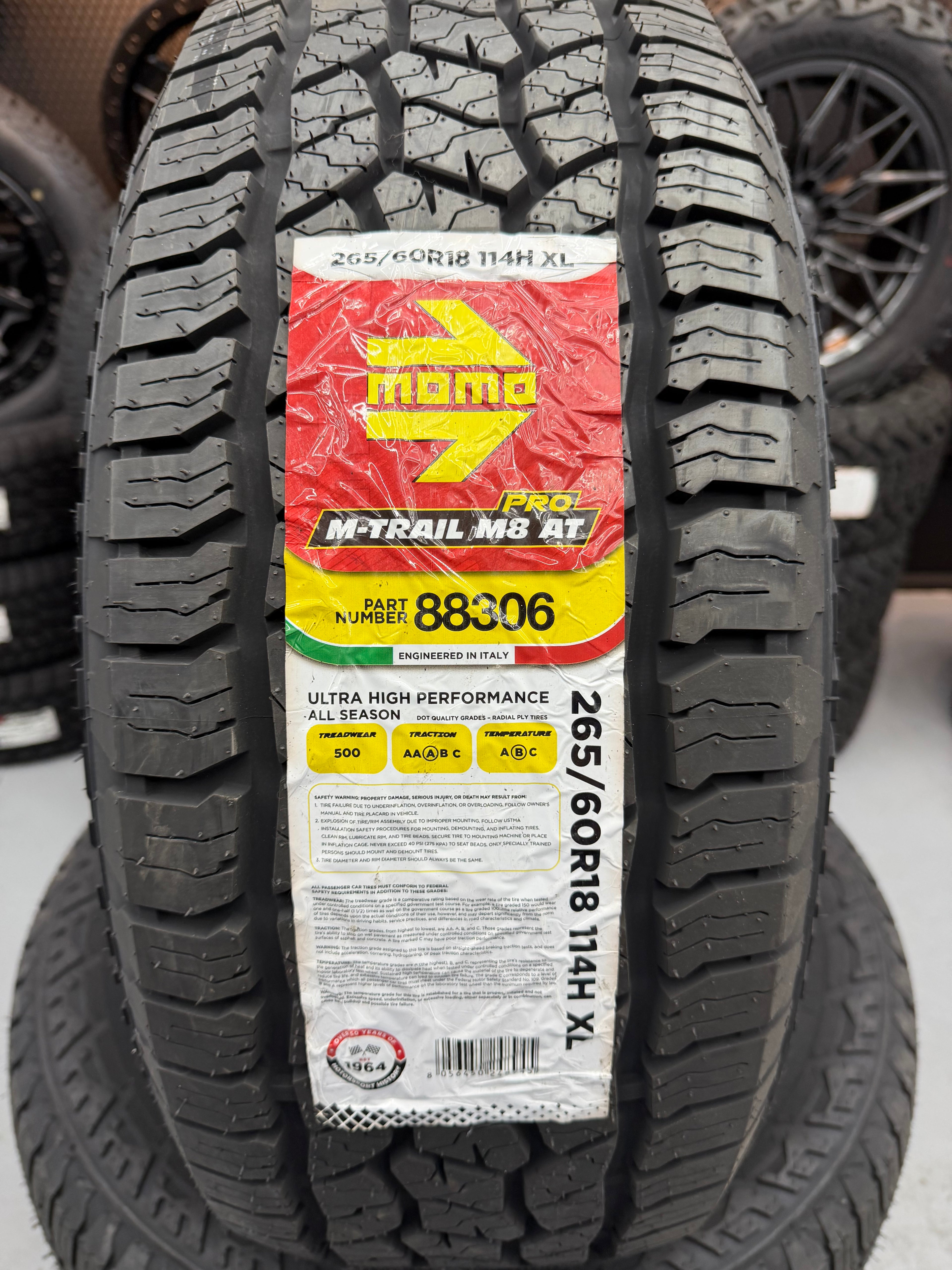 MOMO M-TRAIL M8 A/T PRO 265/60R18 114H X