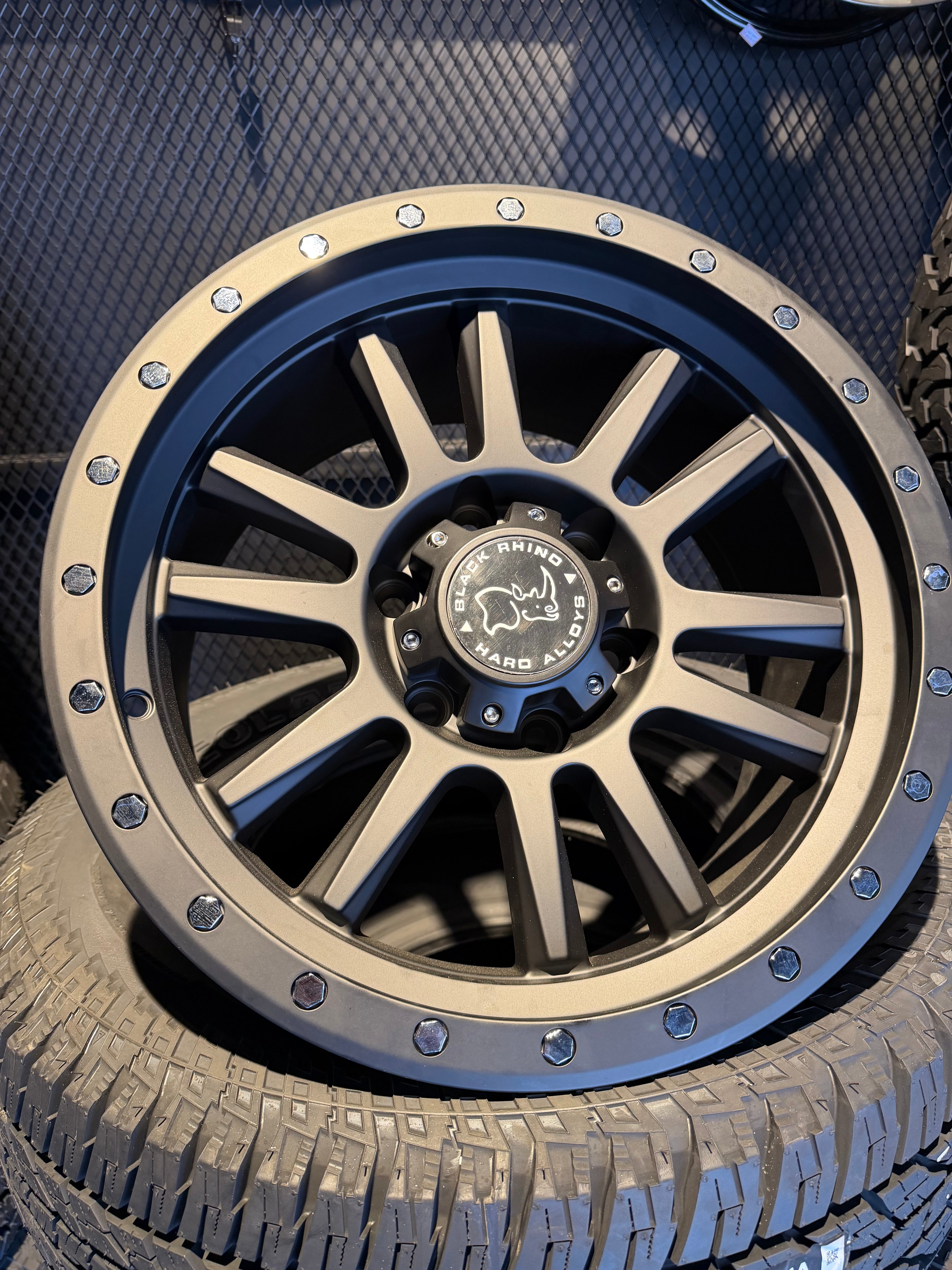 Rin Black Rhino 17x9.0 Negro Mate