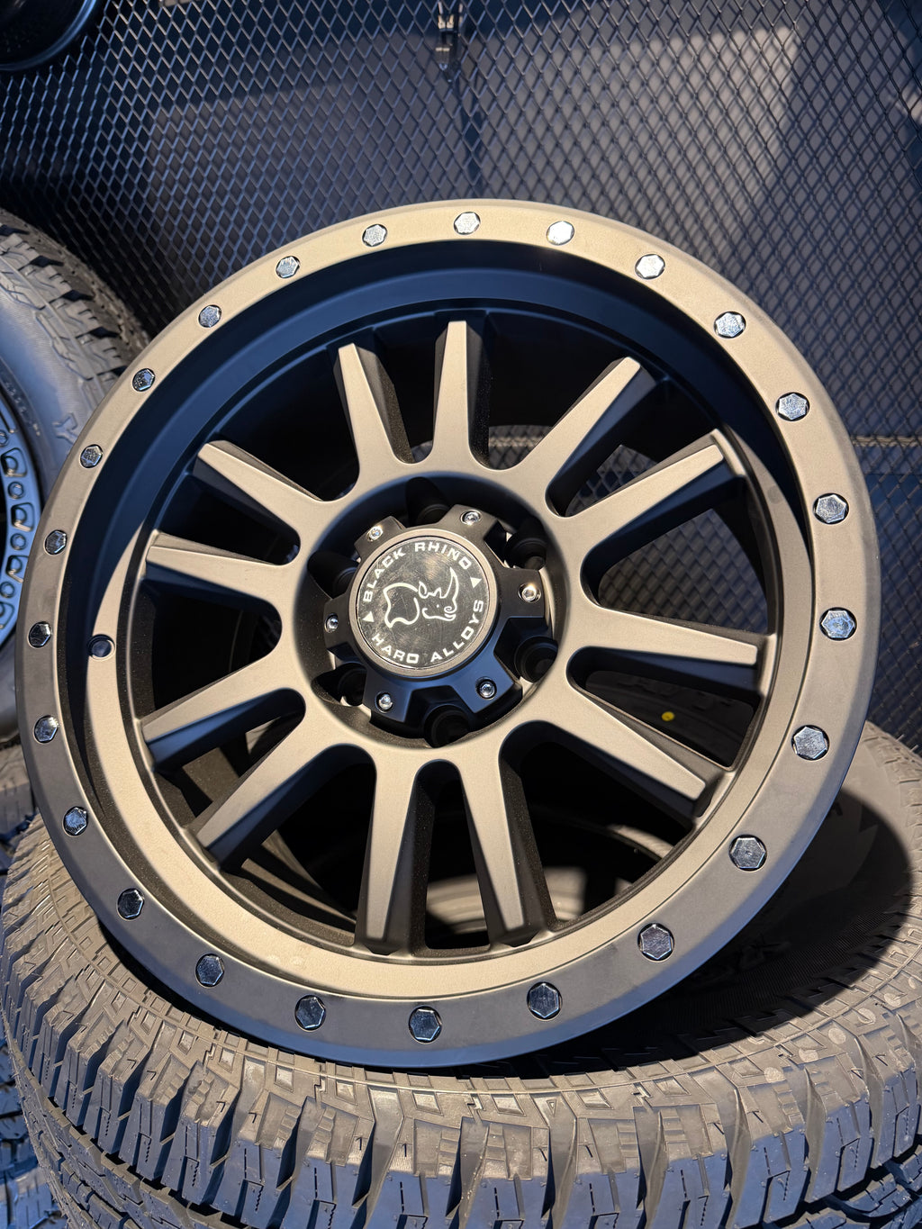 Rin Black Rhino 17x9.0 Negro Mate