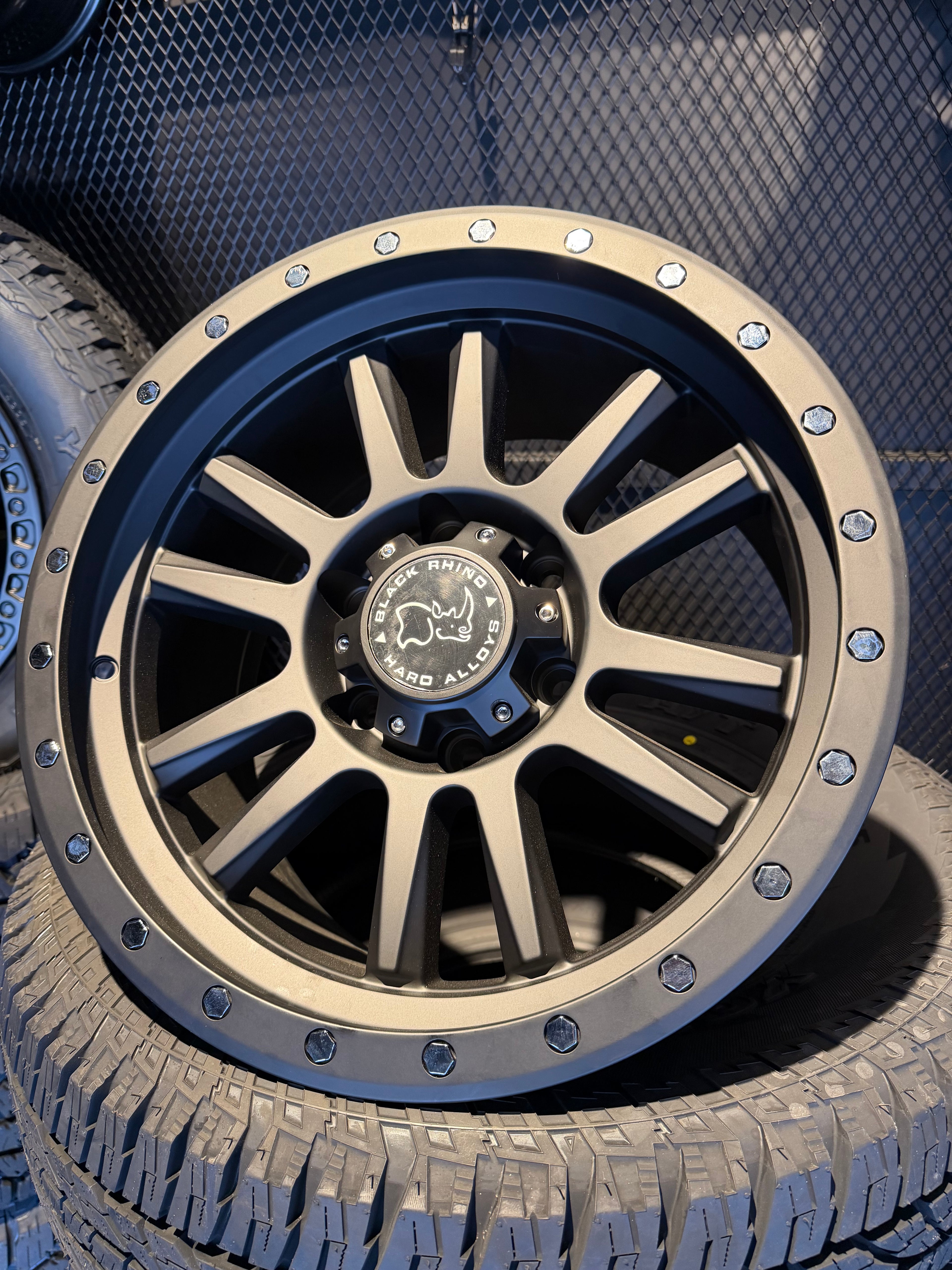 Rin Black Rhino 17x9.0 Negro Mate