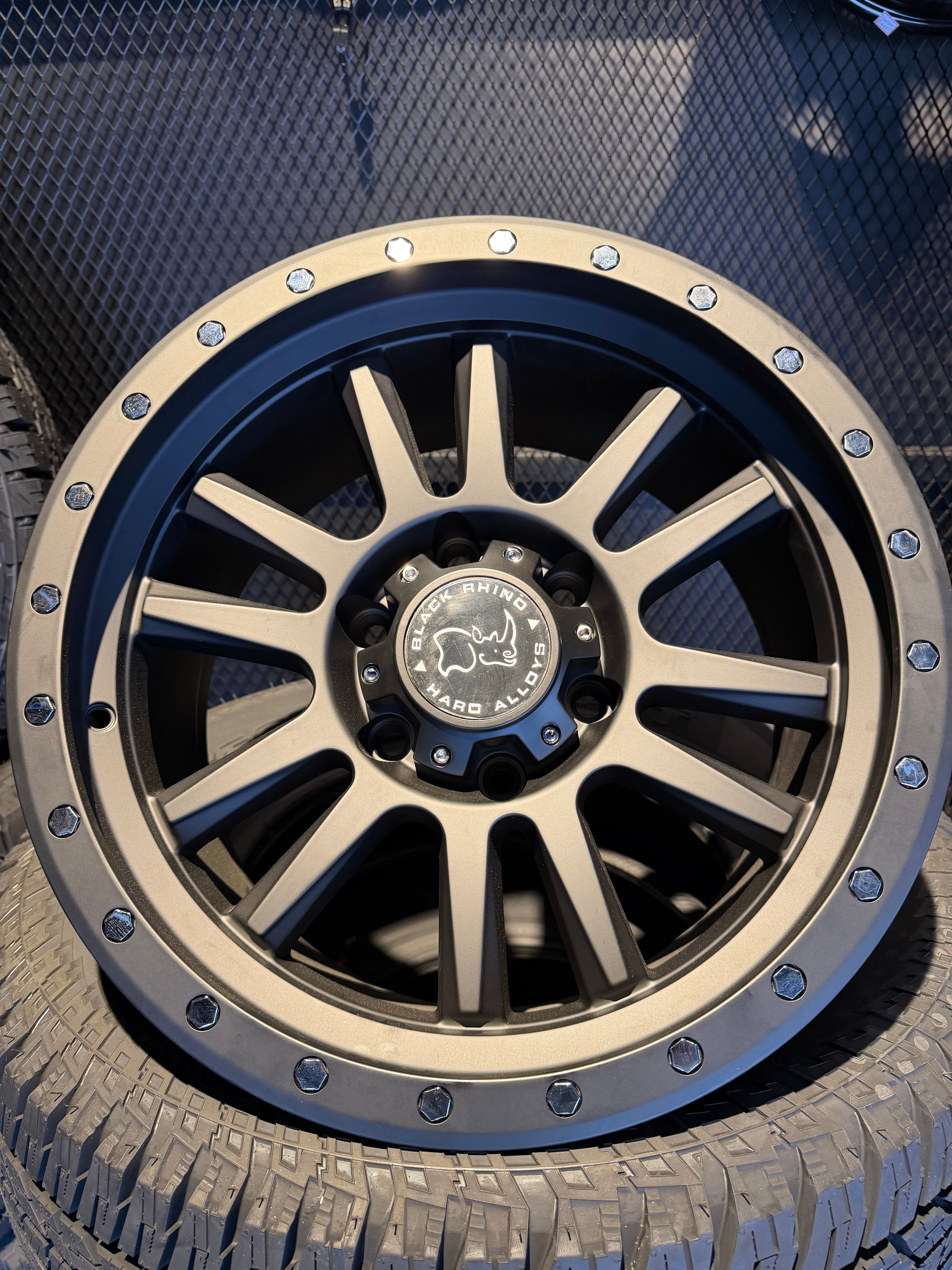 Rin Black Rhino 17x9.0 Negro Mate