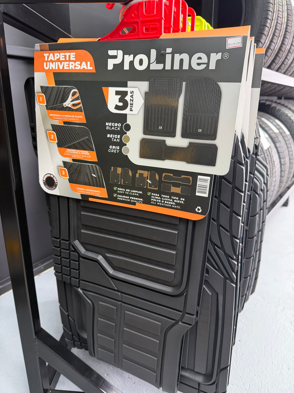 Tapetes Universales ProLiner 3 Piezas