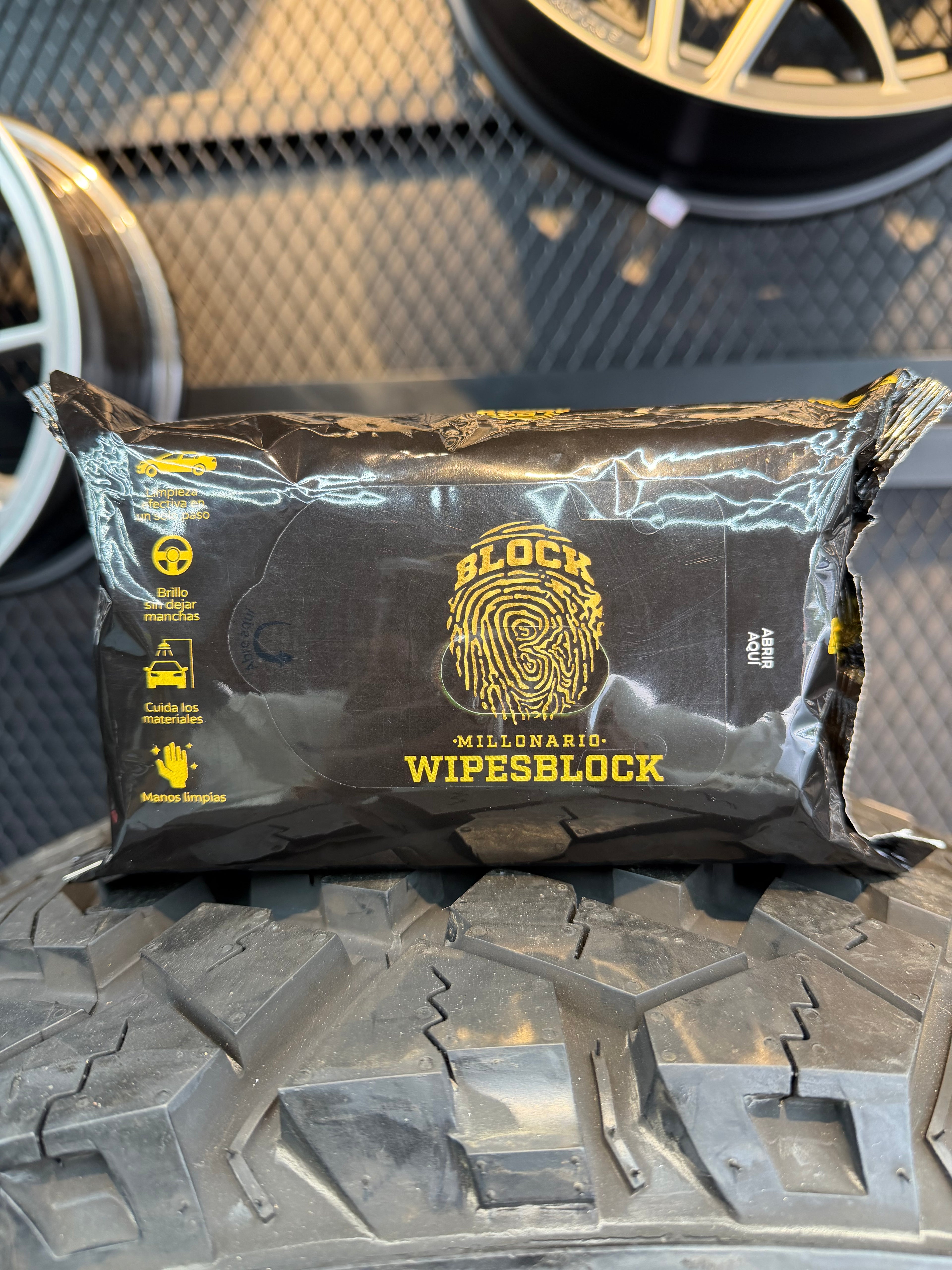 CARBLOCK WIPESBLOCK “Millonario”
