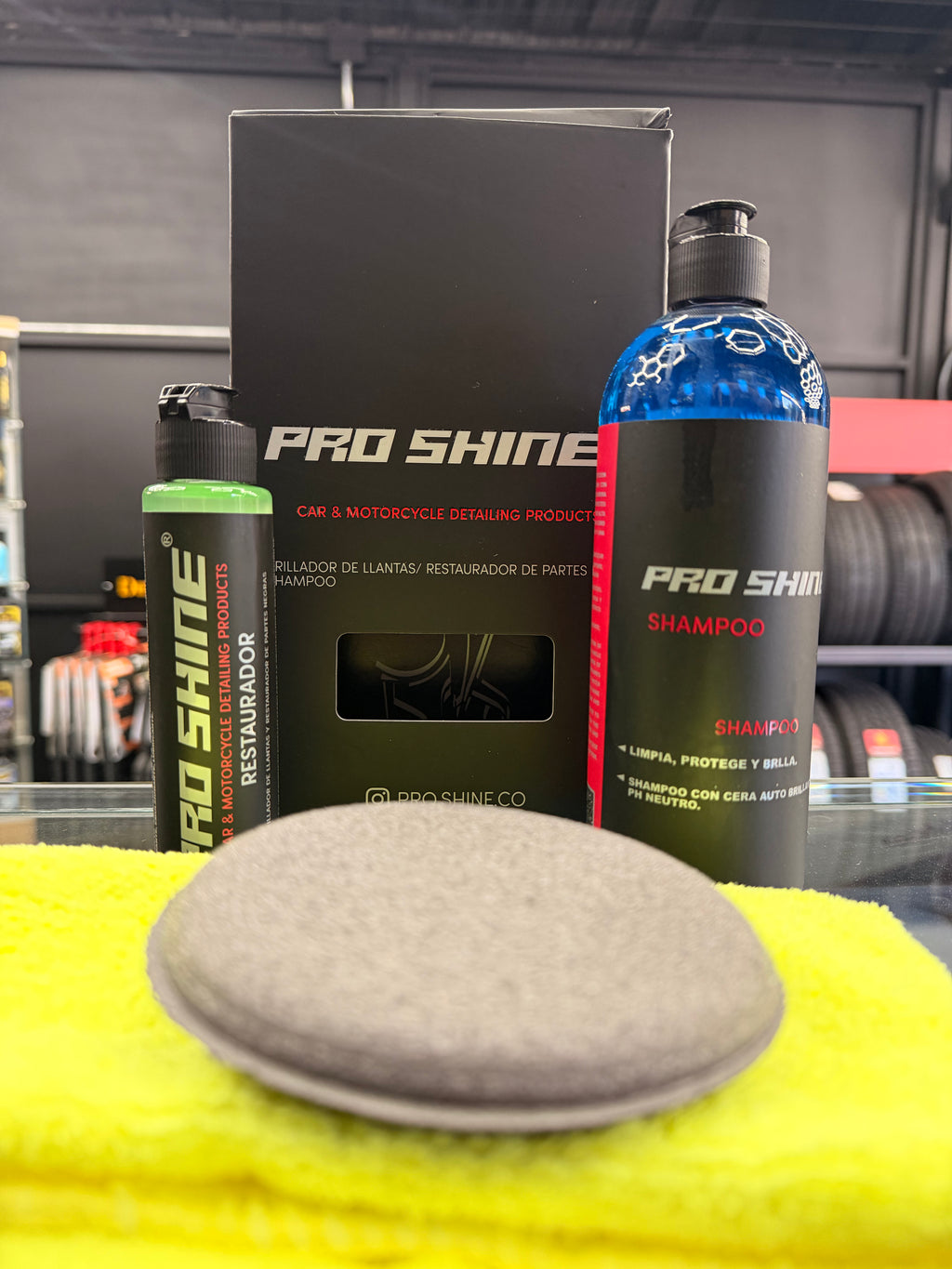 Kit Completo de Detailing Pro Shine