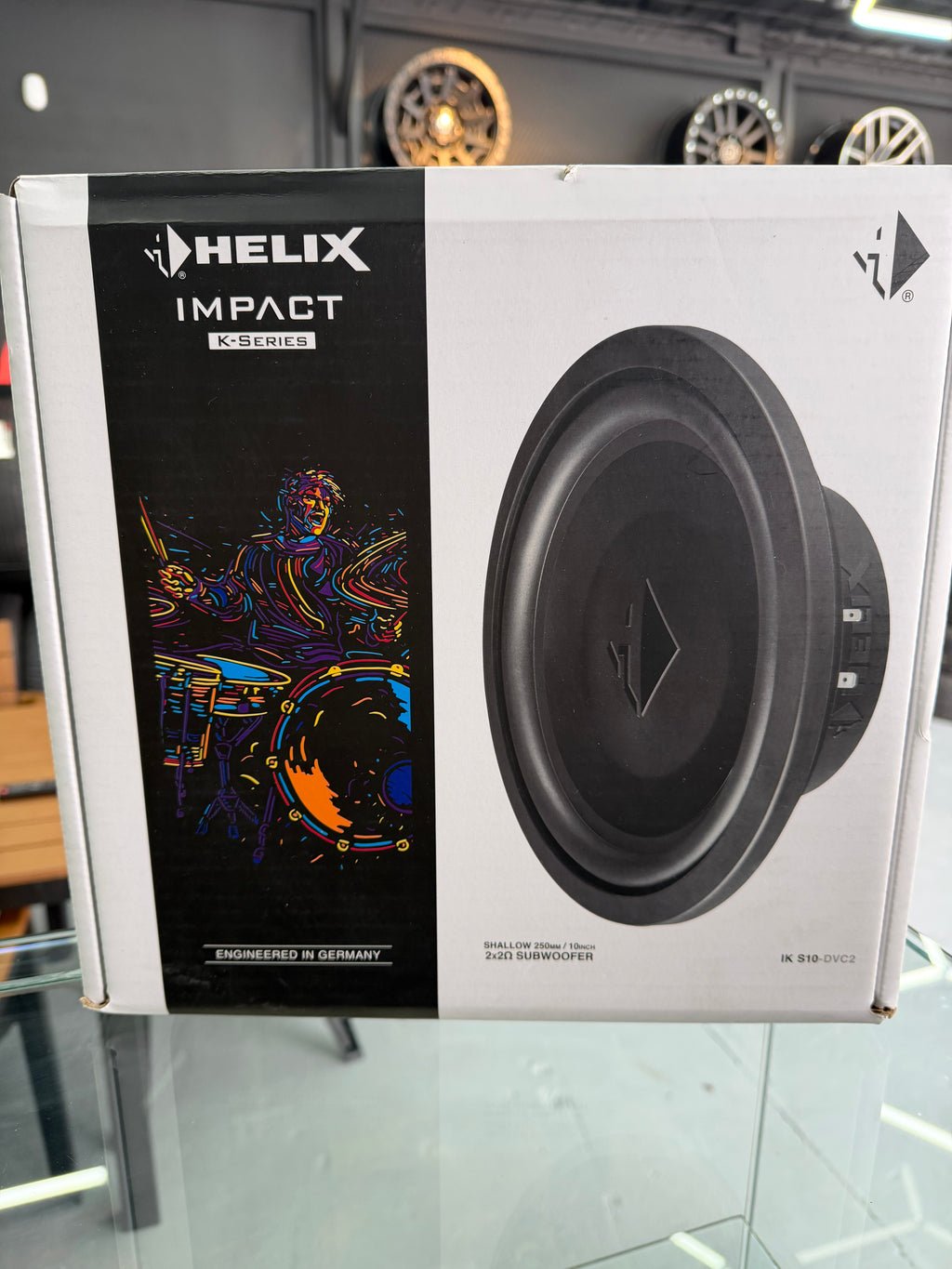 BAJO HELIX 10" PLANO IK S10-DVC2