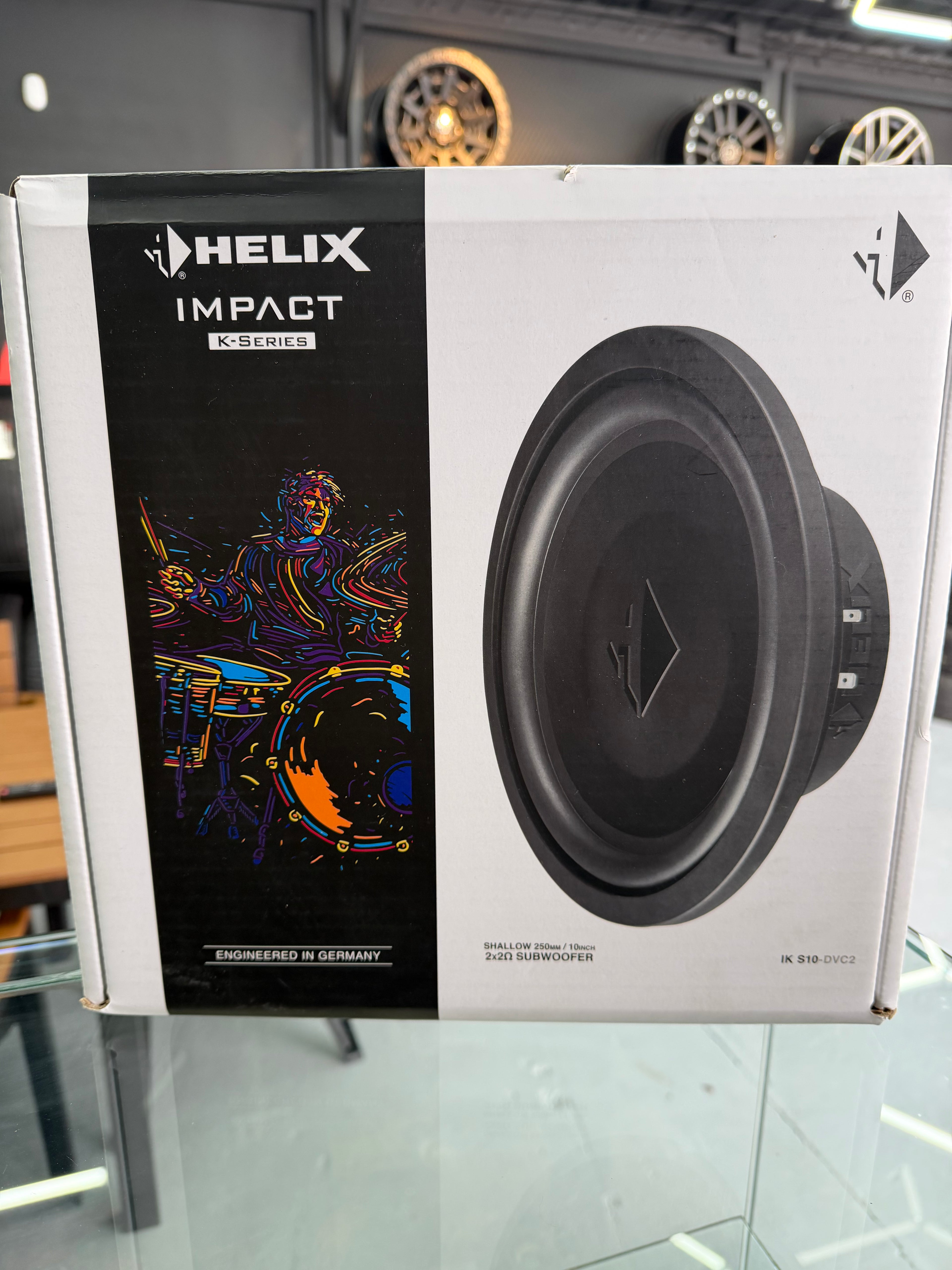 BAJO HELIX 10" PLANO IK S10-DVC2